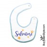 Bavaglino personalizzato con nome kit pesciolino