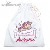 Sacchetto primo cambio "Baby Unicorn"