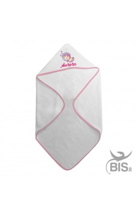 Accappatoio neonata personalizzabile "Baby Unicorn"