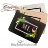 Pochette in ecopelle "Tropical" da personalizzare