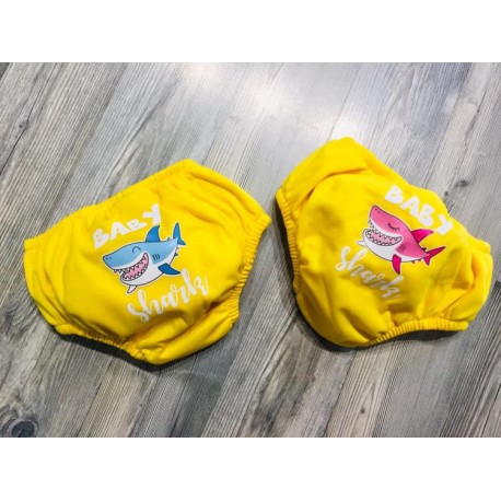 Costume pannolino neonato/a "Baby shark"