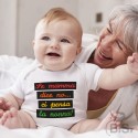 Body neonato/a "Se mamma dice no...ci pensa la nonna!"