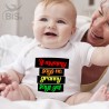 Body neonato/a "Se mamma dice no...ci pensa la nonna!"