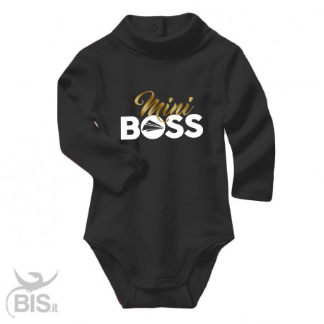 Body lupetto neonato/a " Mini Boss"