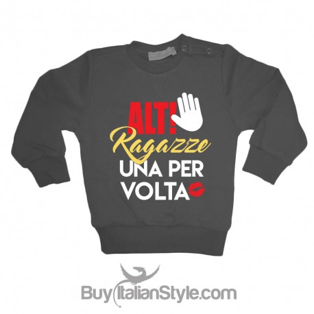 Felpa bimbo  "alt ragazze una per volta"