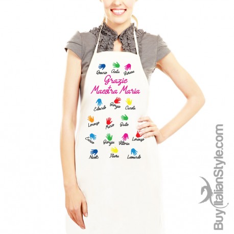 PERSONALIZED kitchen apron with your own text or photo