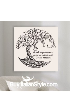 Foto-quadro "Albero della vita" personalizzabile