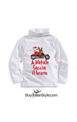 Maglia lupetto "A Natale...