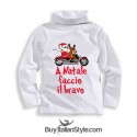 maglia lupetto neonato bambino a natale faccio il/la bravo/a