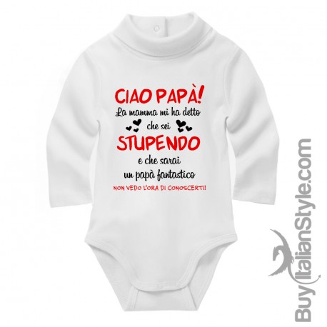 Bodino lupetto "Ciao Papà!"