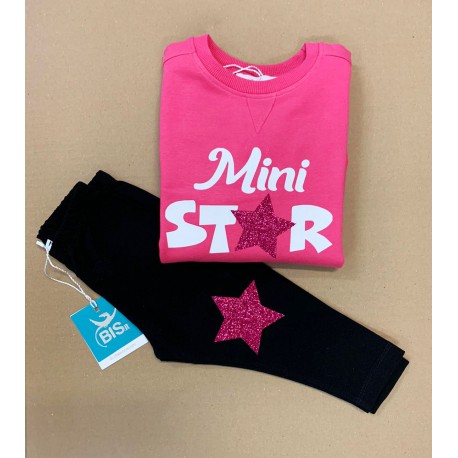 Felpa bambina "Mini star"