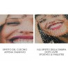 Cuscino quadrato  personalizzabile con paillettes