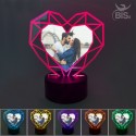 Lampada Led "Con foto personalizzabile"