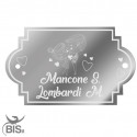 Appendino fuoriporta in plexi "Innamorati" da personalizzare