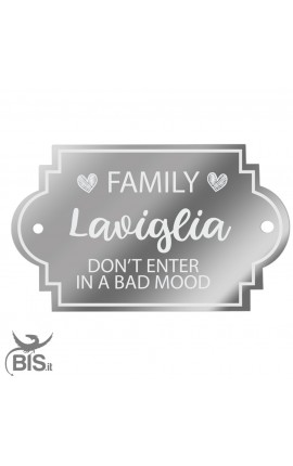 Personalized Acrylic Family Plate