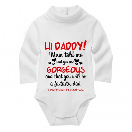 Bodino lupetto "Ciao Papà!"