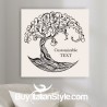 Foto-quadro "Albero della vita" personalizzabile