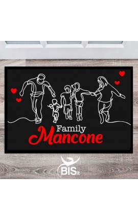 Doormats / indoor to customize with family' surname