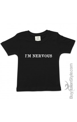 T-shirt bimbo/a  "Sto nervoso/a"