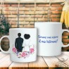 Tazza in ceramica "Vuoi essere la mia testimone?" da personalizzare