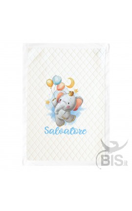 Summer Blanket "Baby Unicorn" - Customizable with name