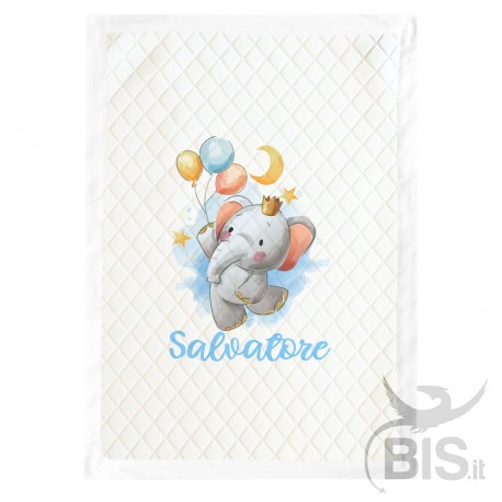 Summer Blanket "Baby Unicorn" - Customizable with name