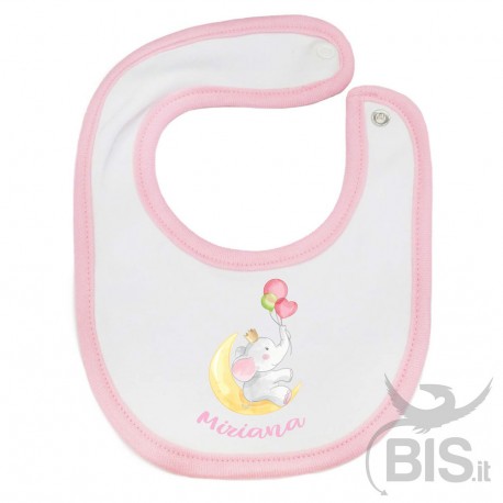 Customizable Baby Bib "Baby Unicorn"