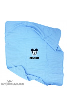Copertina in jersey disney "Topolino + nome"