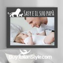 Foto-quadro per il tuo papà "Leone" da personalizzare
