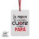 Profumatore "La ragazza che mi ha rubato il cuore mi chiama PAPA'"