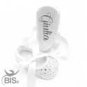 Ballerine neonata con strass da personalizzare con nome