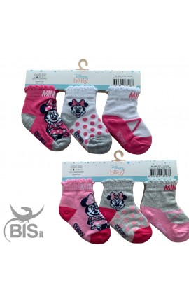 Kit socks "Minnie", 3 pairs