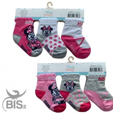 Kit socks "Minnie", 3 pairs