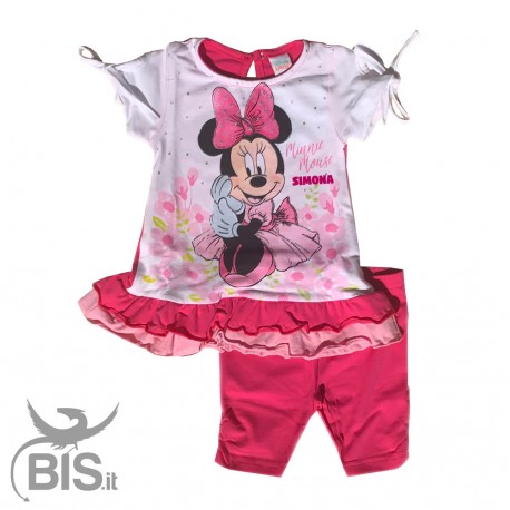 Completino estivo Minnie con nome