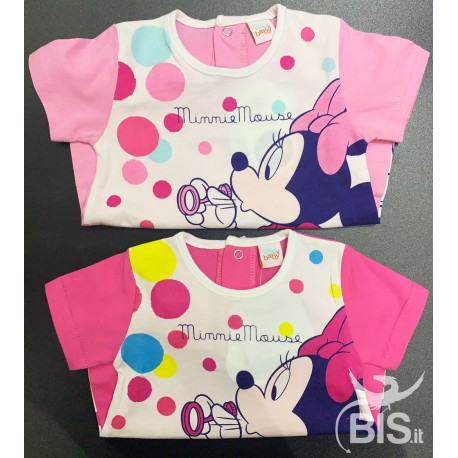 Pagliaccetto estivo Minnie con nome