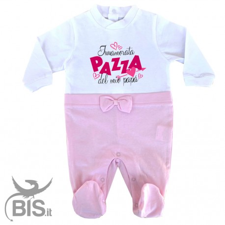 Elegant baby girl summer jumpsuit, to customize with name