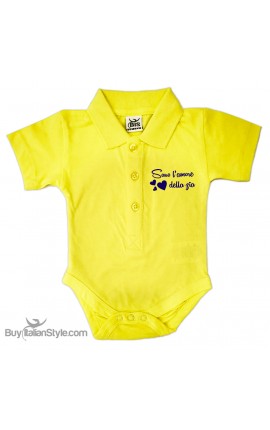 Personalized Polo Shirt Bodysuit "MINI Boss"