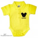 Body Polo Personalizzato "Topino e nome"