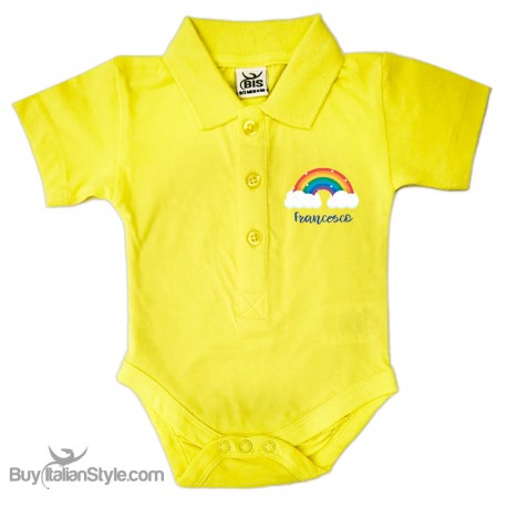 Body Polo Personalizzato "arcobaleno" da personalizzare