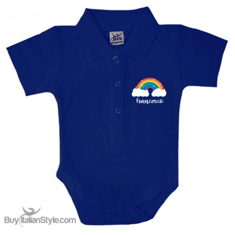 Body Polo Personalizzato "arcobaleno" da personalizzare