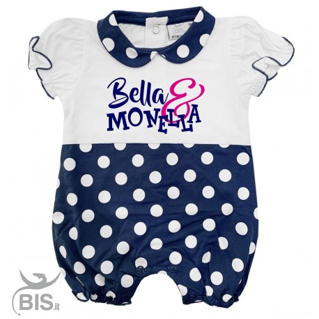 Pagliaccetto a pois "Bella & Monella"