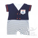 Pagliaccetto neonato marinaio