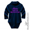 Baby Neck Bodysuit   "Mom made me Awesome!"