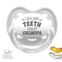 ciuccio love ho più denti del nonno