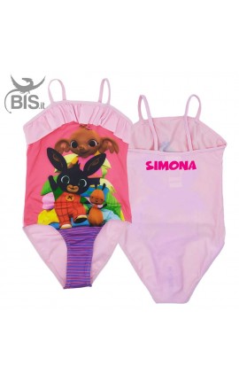 Costume intero bimba "Bing" da personalizzare con nome