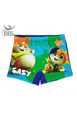 Boxer da mare "44 gatti" con nome