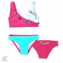 Bikini bimba con farfalle da personalizzare con nome