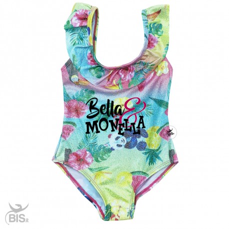 Costume intero effetto lurex "Fantasy Bella&Monella"