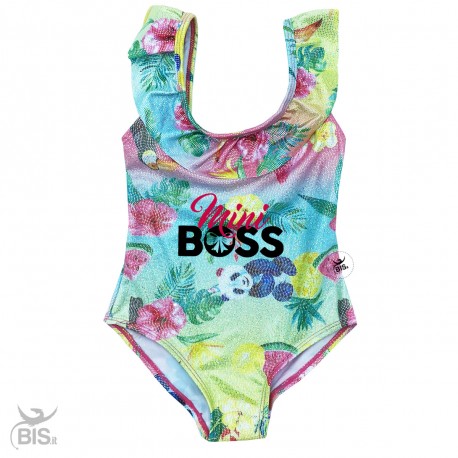 Costume intero effetto lurex "Fantasy Mini Boss"