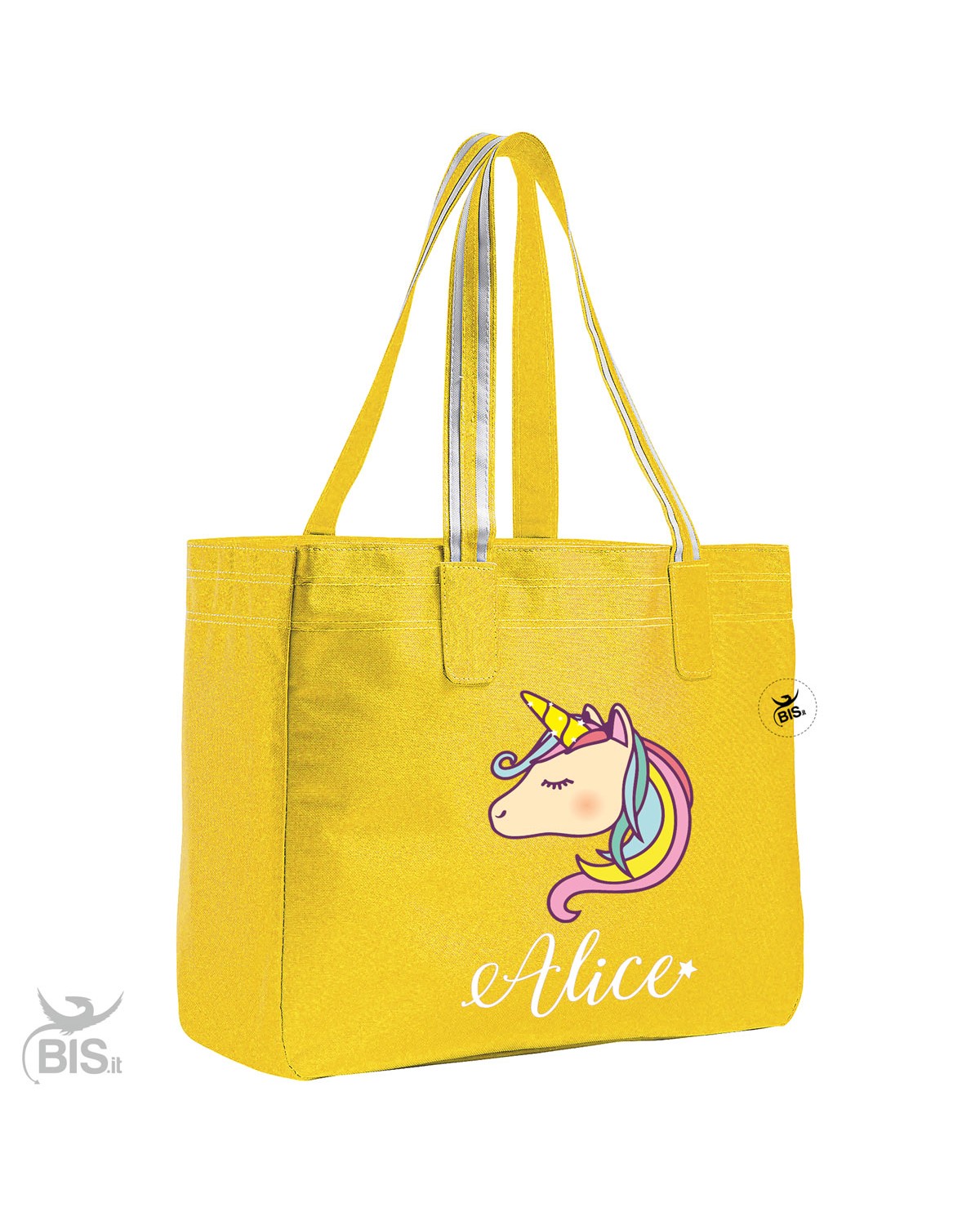 Borsa Mare COLOR "Unicorno" da personalizzare con nome